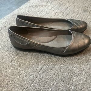 Life Stride Comfort Slip-On Ballet Flat in Pewter